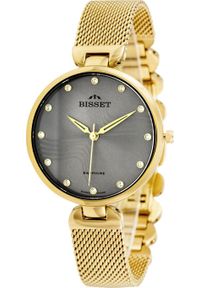 Zegarek Bisset Szwajcarski zegarek damski Bisset BSBF28 złoty szt. Kolor: złoty #1