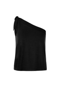 Damski tank top Protest Selma. Kolor: czarny. Długość rękawa: na ramiączkach