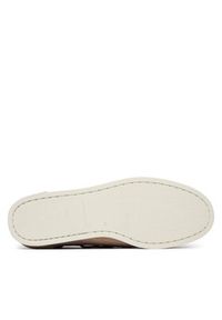 TOMMY HILFIGER - Tommy Hilfiger Półbuty FM0FM05387 Beżowy. Kolor: beżowy. Materiał: skóra, zamsz #4