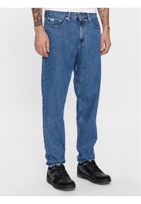 Calvin Klein Jeans Jeansy J30J323885 Niebieski Tapered Fit. Kolor: niebieski