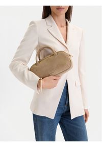 Gino Rossi - GINO ROSSI Torebka EO-LA321-1080 Beżowy. Kolor: beżowy. Materiał: zamszowe, skórzane #1