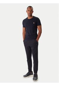 BOSS Spodnie dresowe Hadiko 50506141 Granatowy Regular Fit. Kolor: niebieski. Materiał: bawełna #3