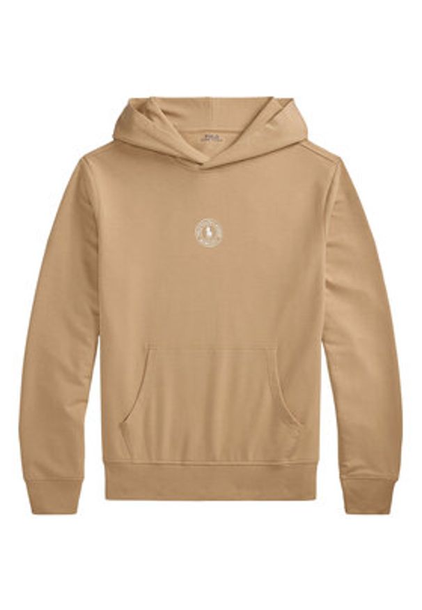 Polo Ralph Lauren Bluza 714P03152003 Beżowy Regular Fit. Typ kołnierza: polo. Kolor: beżowy. Materiał: syntetyk