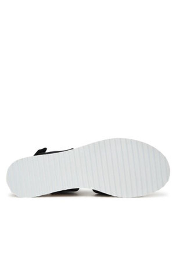 skechers - Skechers Sandały BOBS Desert Kiss-Shore Enough 114130/BLK Czarny. Kolor: czarny. Materiał: materiał