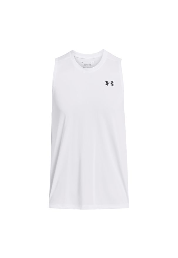 Tank top Under Armour Tech. Kolor: wielokolorowy, biały, czarny. Materiał: tkanina. Styl: sportowy