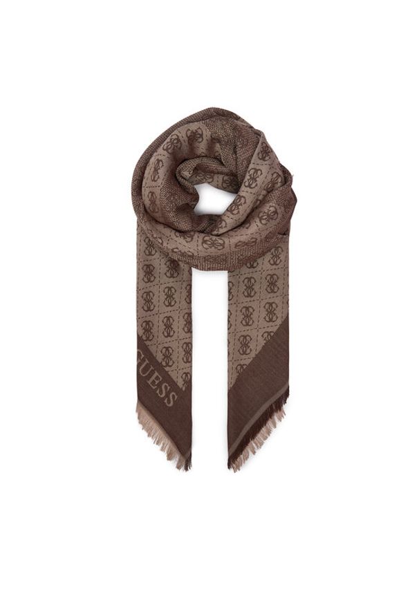 Guess Chusta AW5449 VIS03 Brązowy. Kolor: brązowy. Materiał: wiskoza