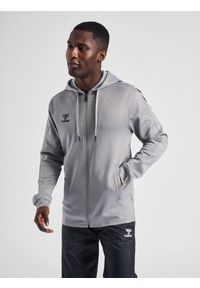 Bluza sportowa męska Hummel Zip. Kolor: szary