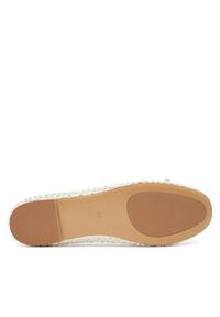 TwinSet - TWINSET Baleriny 251TGT030 Biały. Kolor: biały. Materiał: skóra