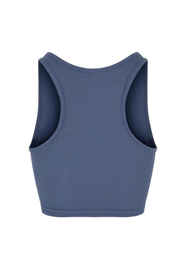 Urban Classics - Top W Prążki Dla Pań I Panów. Kolor: niebieski. Wzór: prążki