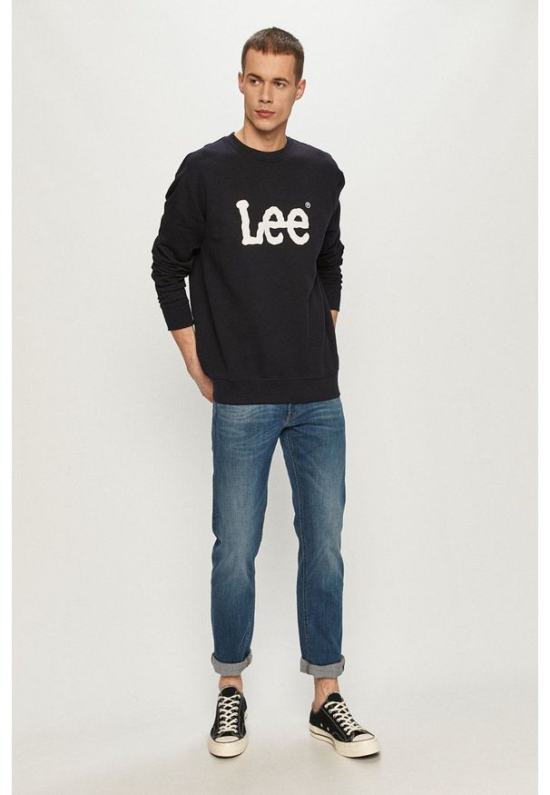 Lee - Jeansy Daren. Okazja: na co dzień. Kolor: niebieski. Styl: casual