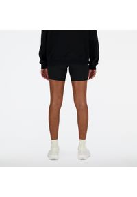 Spodenki damskie New Balance WS41271BK – czarne. Kolor: czarny. Materiał: poliester, materiał. Długość: krótkie. Sport: fitness #6