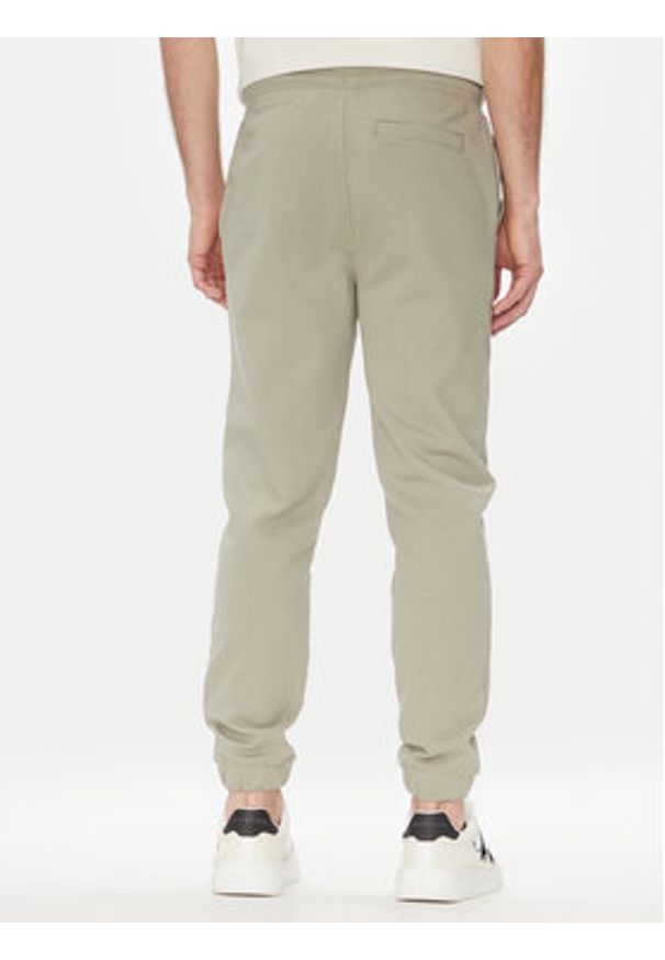 Calvin Klein Jeans Spodnie dresowe Painted J30J327535 Zielony Regular Fit. Kolor: zielony. Materiał: bawełna