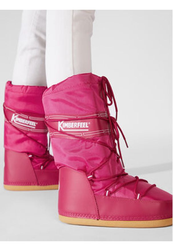 Kimberfeel Śniegowce Galaxy Różowy. Kolor: różowy. Materiał: materiał