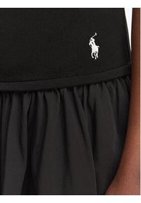 Polo Ralph Lauren Spódnica mini 211A12965001 Czarny Regular Fit. Kolor: czarny. Materiał: bawełna #5