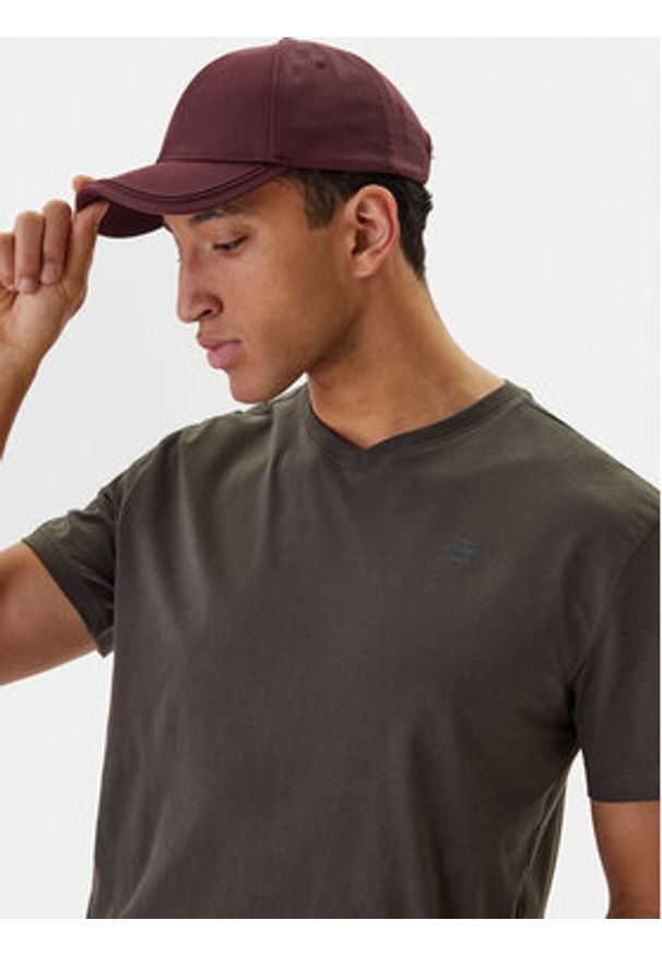 G-Star RAW - G-Star Raw T-Shirt Base-S D16412-336 Zielony Regular Fit. Kolor: zielony. Materiał: bawełna