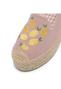 Jenny Fairy Espadryle WSS990-200 Różowy. Kolor: różowy. Materiał: materiał #6