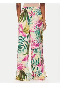 Guess Spodnie palazzo W5GB11 WH9C2 Kolorowy Wide Leg. Materiał: syntetyk. Wzór: kolorowy