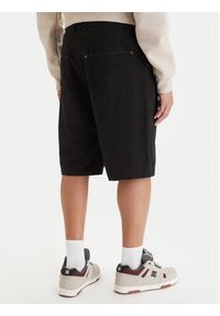 DC Shoes Szorty jeansowe EDYWS03167 Czarny Wide Leg. Kolor: czarny. Materiał: bawełna #5