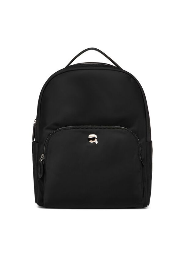 Karl Lagerfeld - KARL LAGERFELD Plecak A4W30250 Czarny. Kolor: czarny. Materiał: skóra