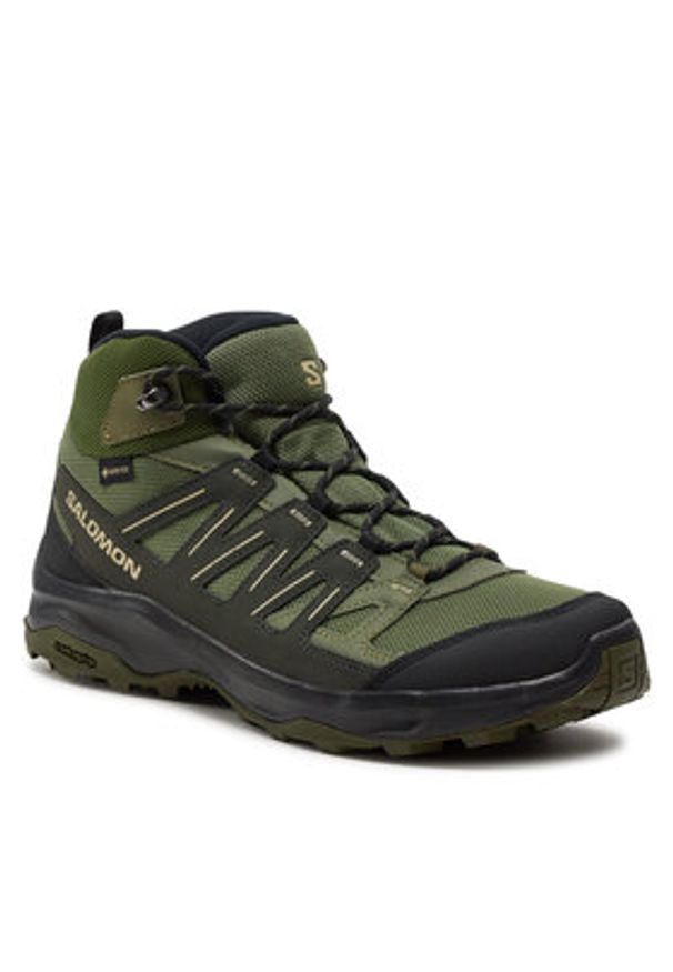 salomon - Salomon Trekkingi Grivola Mid Gore-Tex L47606400 Zielony. Kolor: zielony. Materiał: materiał. Technologia: Gore-Tex. Sport: turystyka piesza
