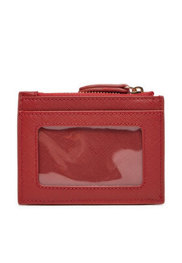 TwinSet - TWINSET Mały Portfel Damski 242TL8044 Czerwony. Kolor: czerwony. Materiał: skóra