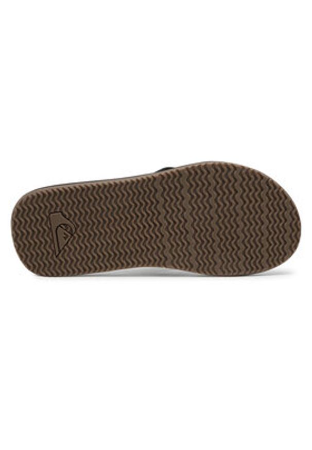Quiksilver Japonki AQYL101091 Czarny. Kolor: czarny. Materiał: skóra, nubuk