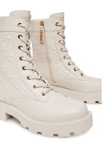Guess Trzewiki FLTYAN ELE10 Écru. Materiał: skóra #5