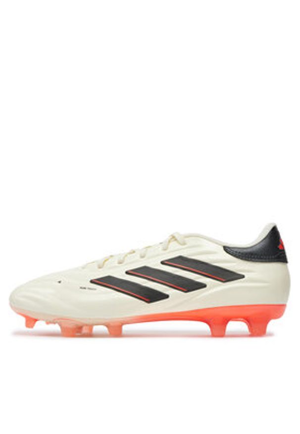 Adidas - adidas Buty do piłki nożnej Copa Pure II Pro Firm Ground Boots IE4979 Beżowy. Kolor: beżowy. Materiał: materiał