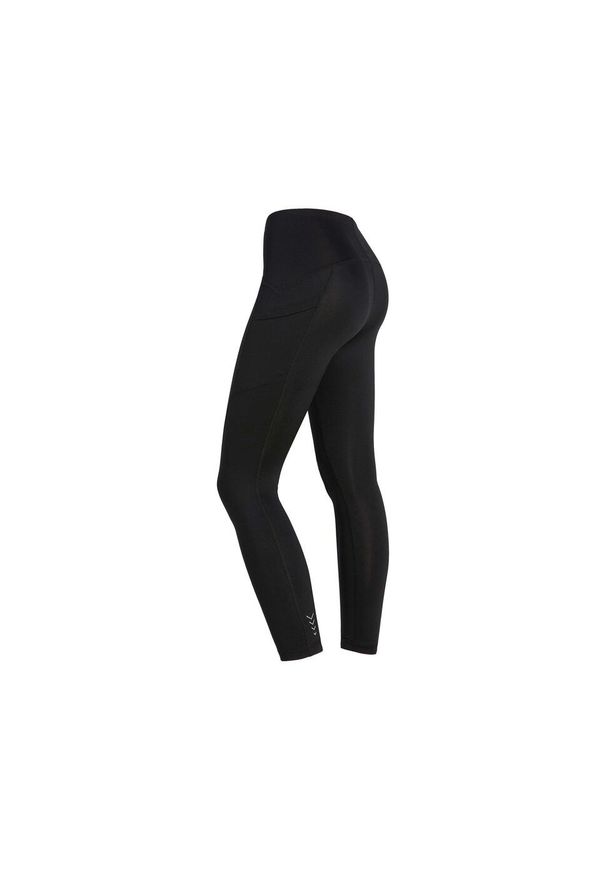 FREDDY - Legginsy 7/8 z małym logo damskie Freddy Carryover Superfit. Kolor: czarny. Sport: fitness, joga i pilates