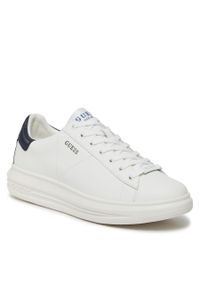 Sneakersy Guess FM8VI BLEL12 WHIBL. Kolor: biały. Materiał: skóra #1