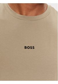 BOSS - Boss T-Shirt Tchup 50473278 Beżowy Relaxed Fit. Kolor: beżowy. Materiał: bawełna #5