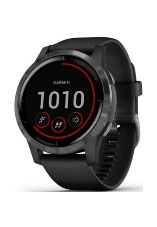 Zegarek sportowy GARMIN Vivoactive 4 Czarny. Rodzaj zegarka: smartwatch. Kolor: czarny. Styl: sportowy