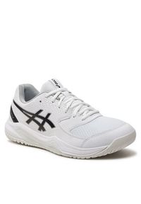 Asics Buty do tenisa Gel-Dedicate 8 1041A408 Biały. Kolor: biały. Materiał: skóra. Sport: tenis #5
