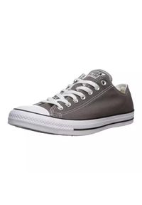 Trampki Converse Chuck Taylor All Star Ox, Dla obu płci. Okazja: na co dzień. Kolor: szary. Materiał: materiał. Model: Converse All Star