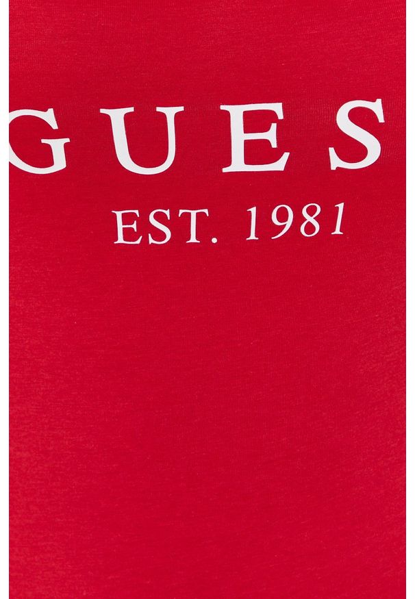 Guess body kolor czerwony. Kolor: czerwony