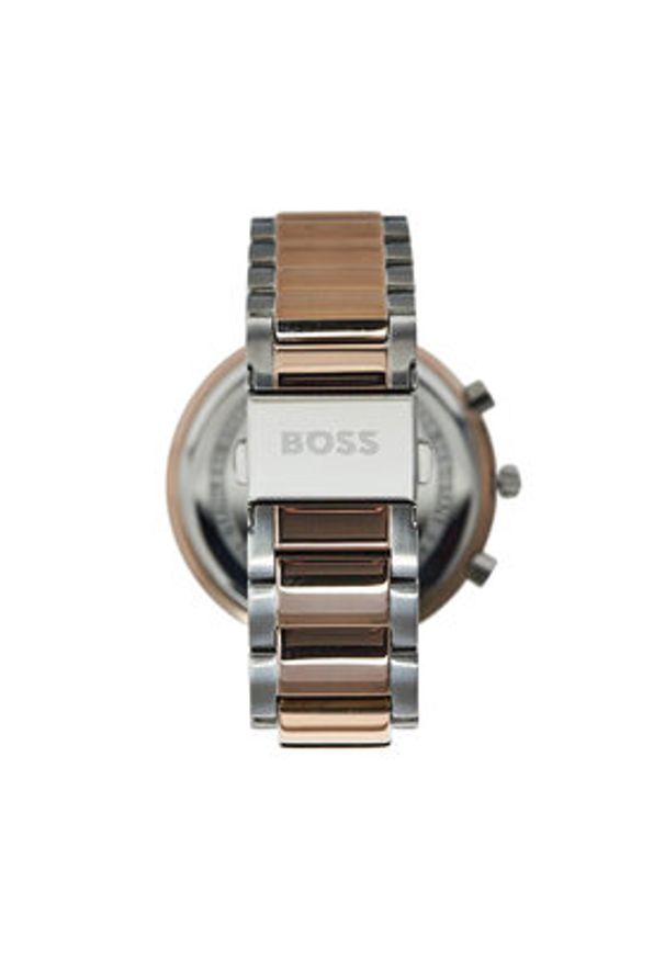 BOSS - Boss Zegarek Andra 1502690 Srebrny. Kolor: srebrny
