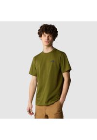 Koszulka turystyczna męska The North Face M Simple Dome Tee. Kolor: zielony