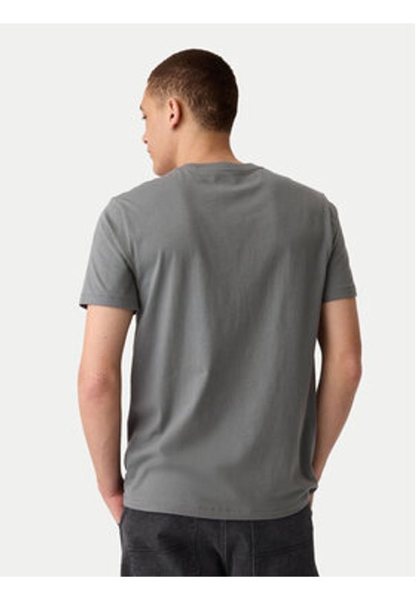 GAP - Gap T-Shirt 856659-12 Szary Regular Fit. Kolor: szary. Materiał: bawełna