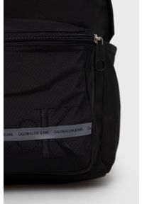 Calvin Klein Jeans Plecak męski kolor czarny duży gładki. Kolor: czarny. Materiał: poliester. Wzór: gładki #3