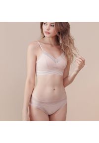 Intica - Braletka bez fiszbin na co dzień Kally. Kolor: czarny. Materiał: materiał #9