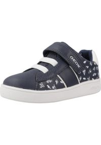 Geox - Buty GEOX B ECLYPER BOY Niebieski. Kolor: niebieski. Materiał: syntetyk, tkanina. Sport: turystyka piesza