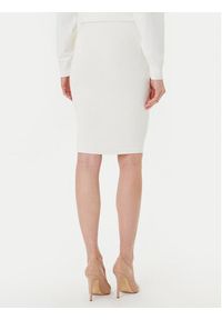 Marciano Guess Spódnica midi 5YGD29 5036Z Biały Slim Fit. Kolor: biały. Materiał: wiskoza #4