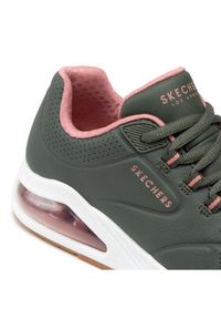 skechers - Skechers Sneakersy Uno 2 2nd Best 155542/OLV Zielony. Kolor: zielony. Materiał: skóra #3