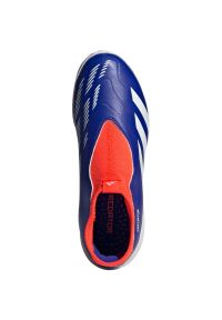 Adidas - Buty piłkarskie adidas Predator League Ll Tf IF6429 niebieskie. Zapięcie: sznurówki. Kolor: niebieski. Materiał: syntetyk, materiał. Szerokość cholewki: normalna. Sport: piłka nożna #2