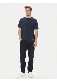 TOMMY HILFIGER - Tommy Hilfiger T-Shirt Summer MW0MW38933 Granatowy Slim Fit. Kolor: niebieski. Materiał: bawełna #3