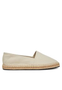 Calvin Klein Espadryle Espadrille - He HW0HW02384 Biały. Kolor: biały. Materiał: materiał