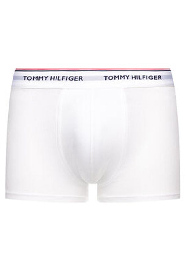 TOMMY HILFIGER - Tommy Hilfiger Komplet 3 par bokserek 3P Trunk 1U87903842 Kolorowy. Materiał: bawełna. Wzór: kolorowy