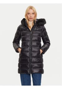 TOMMY HILFIGER - Tommy Hilfiger Kurtka puchowa WW0WW43122 Czarny Regular Fit. Kolor: czarny. Materiał: syntetyk. Sezon: zima #1