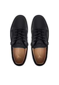Giuseppe Zanotti - GIUSEPPE ZANOTTI Sneakersy May London RU40038/001 Czarny. Kolor: czarny. Materiał: skóra #6