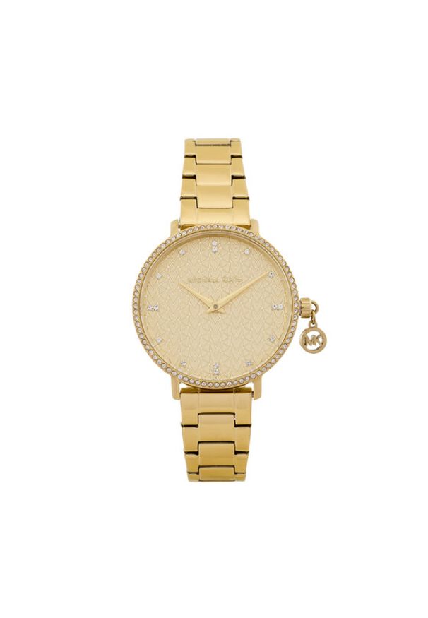 Michael Kors Zegarek Pyper MK7572 Złoty. Kolor: złoty